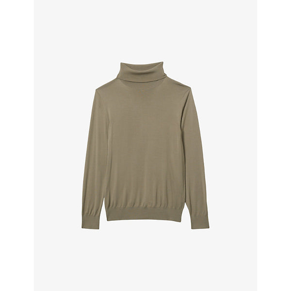 Reiss Harlie roll-neck wool knitted jumper