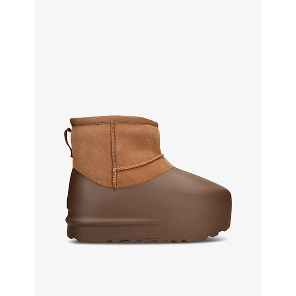 Ugg Classic Mini Pumped Molded suede boots