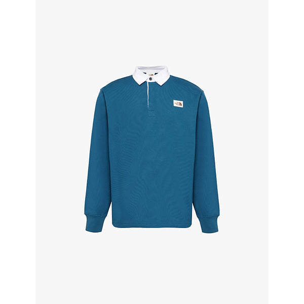 The North Face Heritage Rugby brand-print cotton-jersey sweatshirt