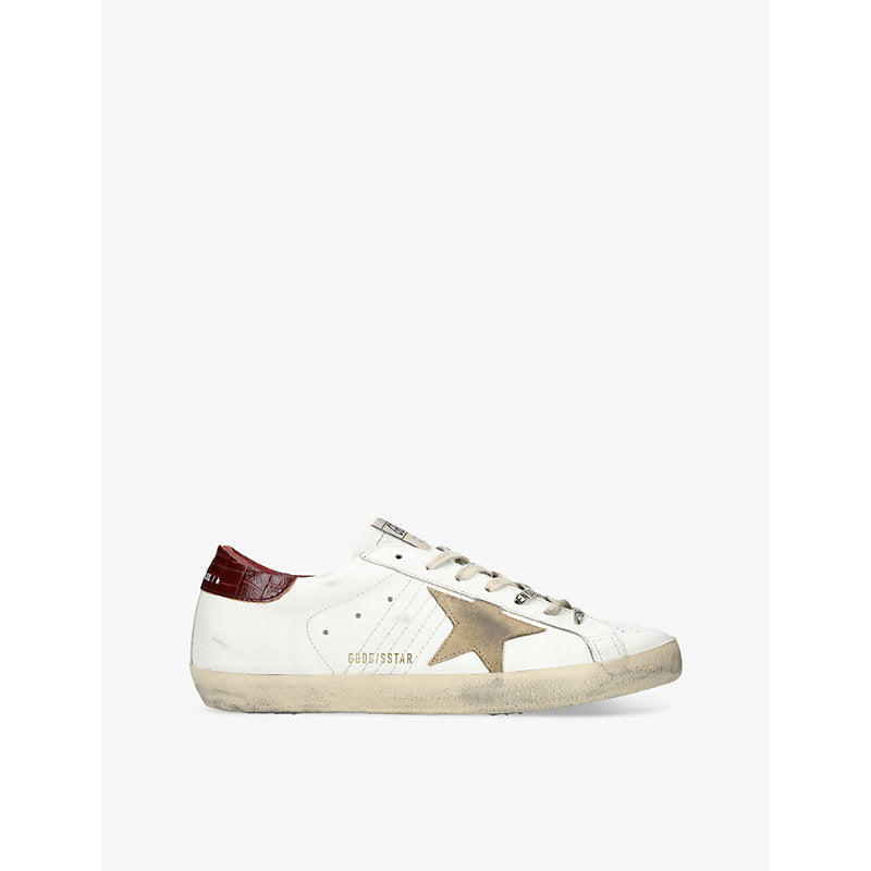 Golden Goose Men's Superstar low-top leather trainers