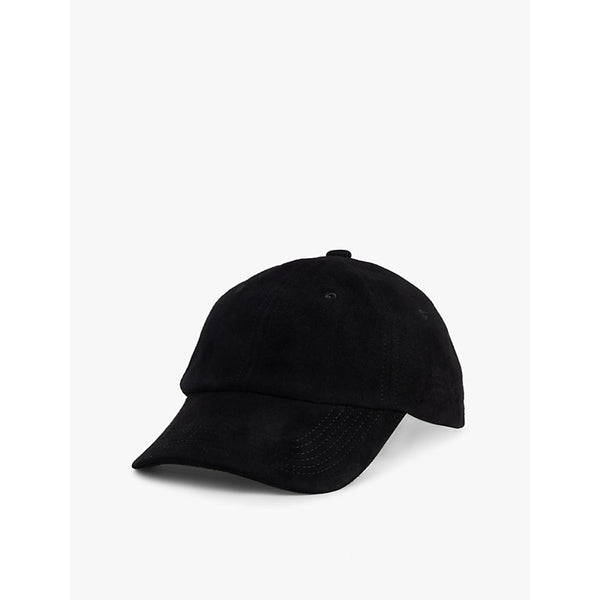  Levis Levi's x JJJJound debossed-text panelled suede cap