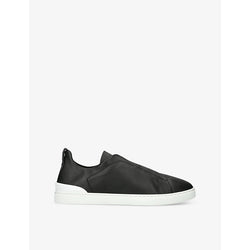 Ermenegildo Zegna X3 Triple Stitch leather low-top trainers