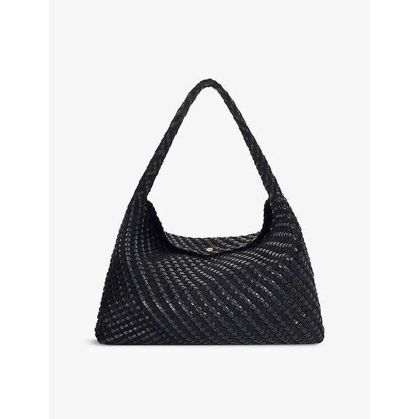 Dune Deliberate extra-large woven shoulder bag