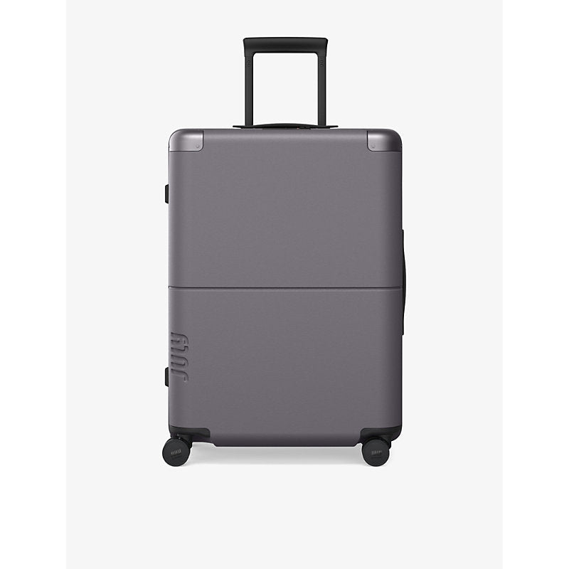 July Checked polycarbonate suitcase 66cm | July