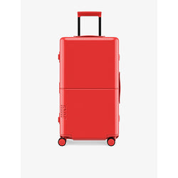 July Checked Trunk polycarbonate suitcase 71.7cm | July