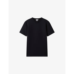  Reiss Crewneck short-sleeve stretch-jersey T-shirt