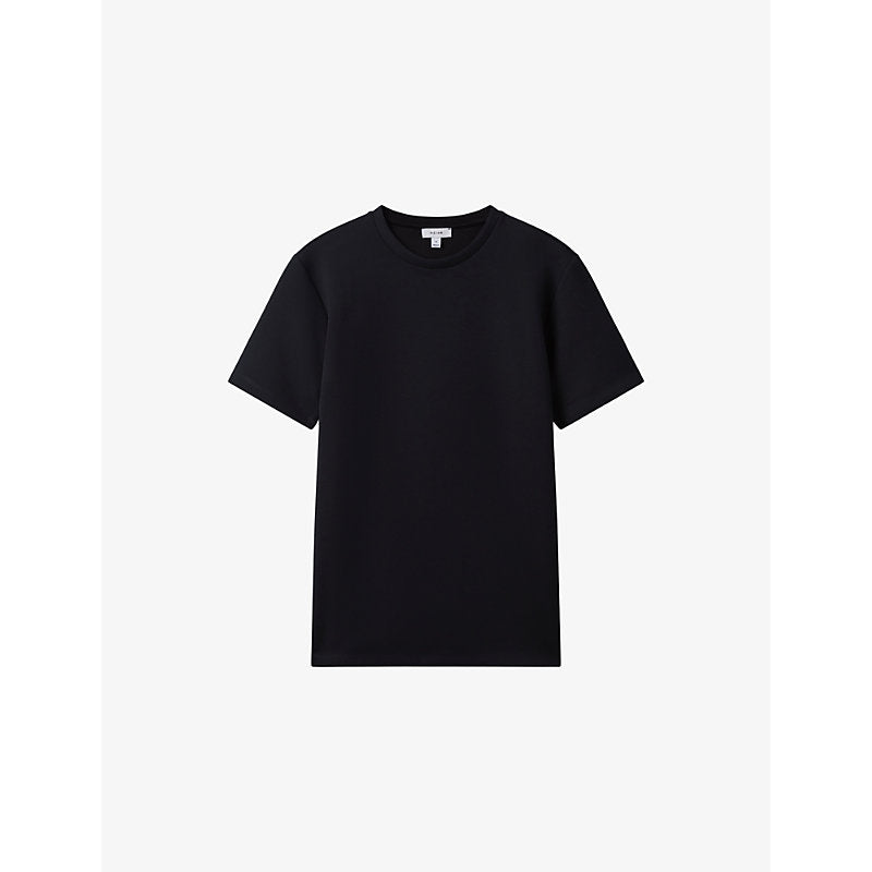  Reiss Crewneck short-sleeve stretch-jersey T-shirt