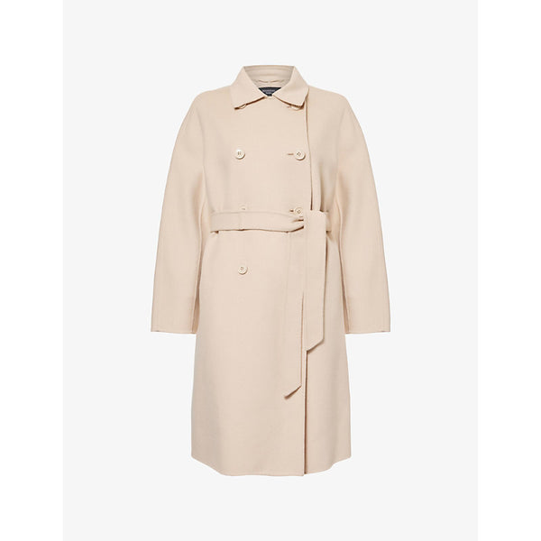 Weekend Max Mara Avenue Double-Breasted Wool Coat