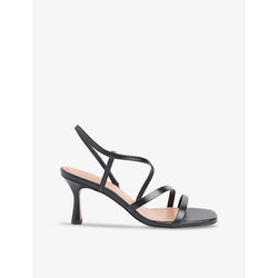 Whistles Tenley strappy leather heeled sandals | Whistles