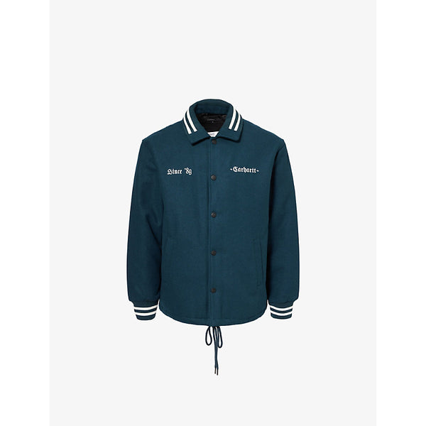 Carhartt WIP Brand-Embroidery Regular-Fit Woven Jacket