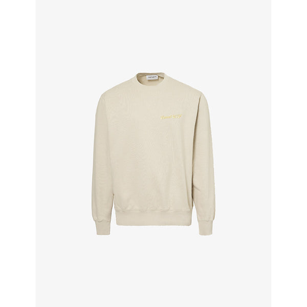 Carhartt WIP Greatest Flicks Crewneck Cotton-Jersey Sweatshirt