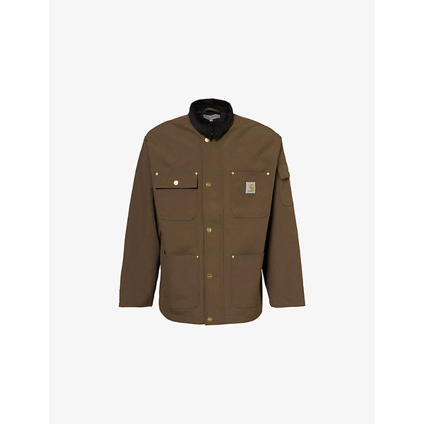 Carhartt WIP Clapton Corduroy-Collar Regular-Fit Woven Jacket