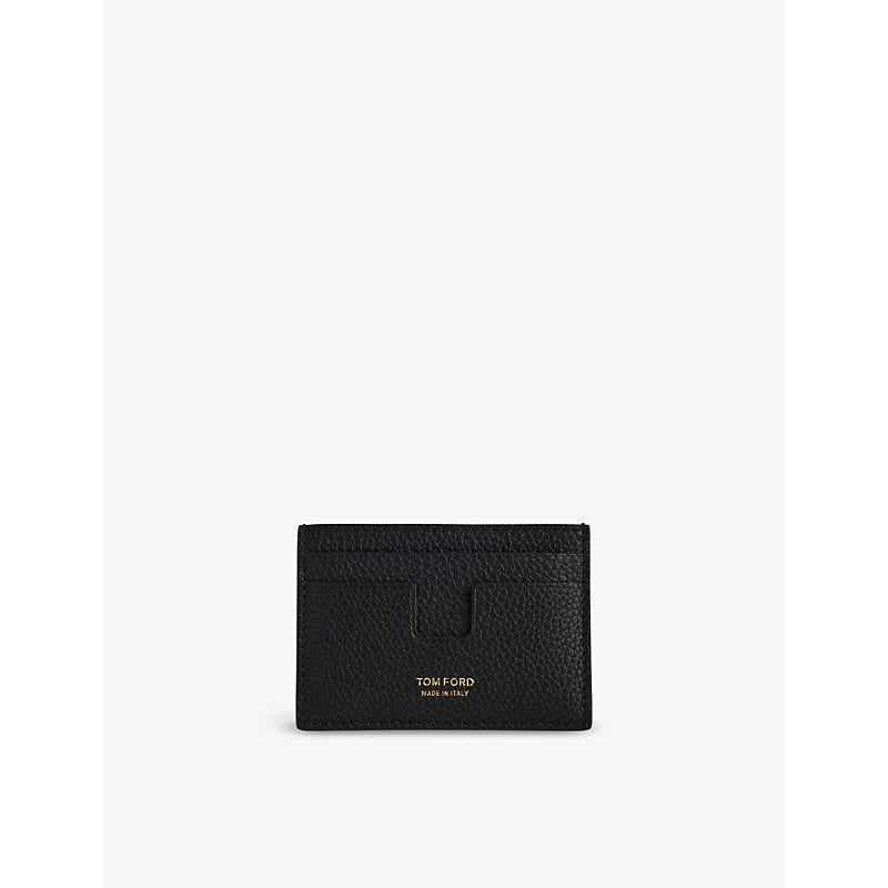 Tom Ford Money-clip leather card holder | Tom Ford