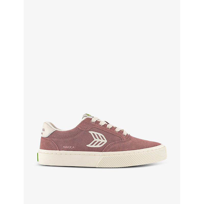 Cariuma Naioca branded suede low-top trainers | Cariuma