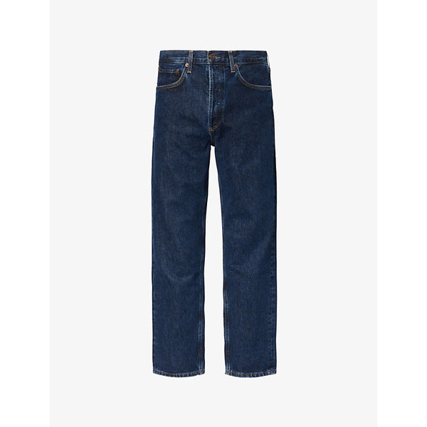 Agolde 90's straight-leg loose-fit recycled-denim jeans