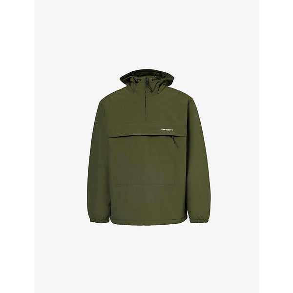 Carhartt WIP Hooded zip-pockets relaxed-fit woven jacket