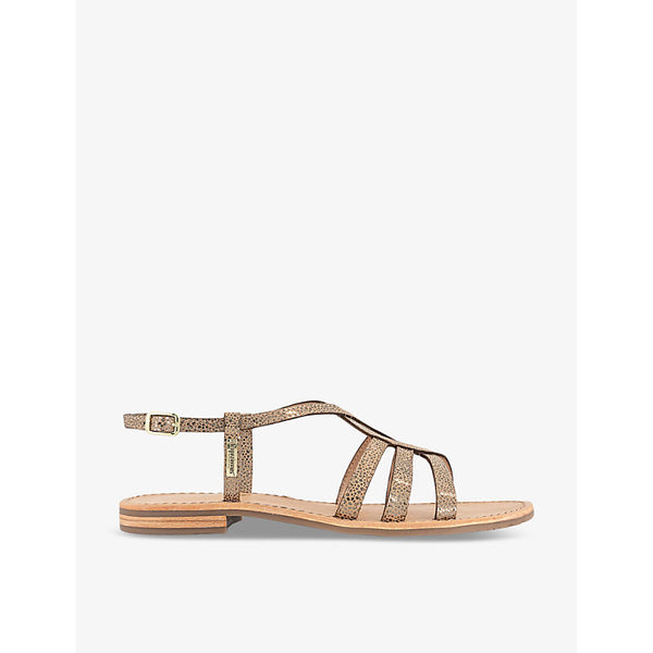 Les Tropeziennes Hemily intertwined-strap leather sandals | Les Tropeziennes