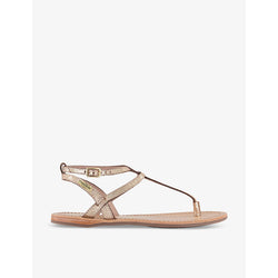 Les Tropeziennes Hamado toe-thong leather sandals | Les Tropeziennes