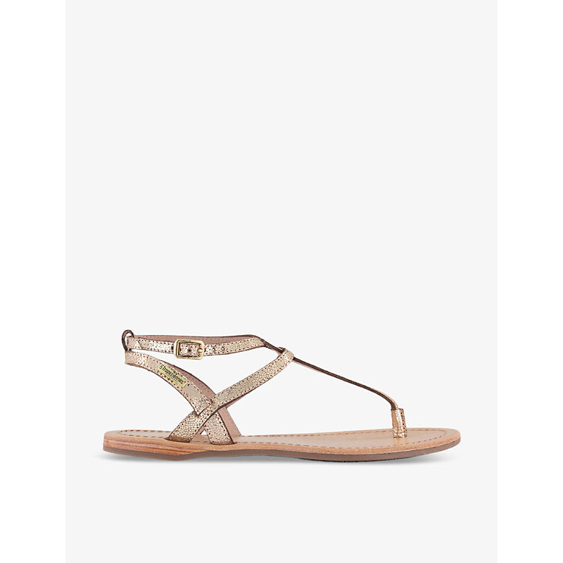 Les Tropeziennes Hamado toe-thong leather sandals | Les Tropeziennes