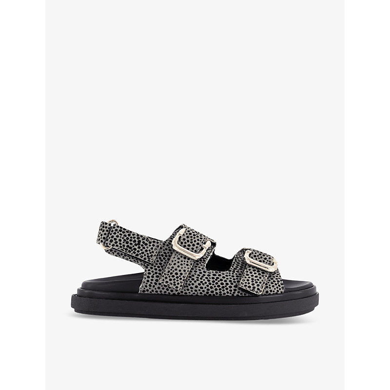 Alohas Harper two-strap leather sandals | Alohas