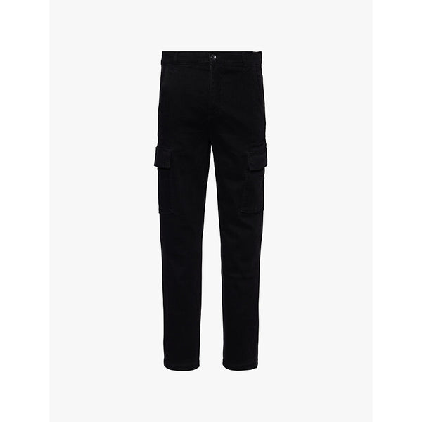 7 For All Mankind Cargo Chino Warm Twill tapered-leg regular-fit stretch-woven blend trousers