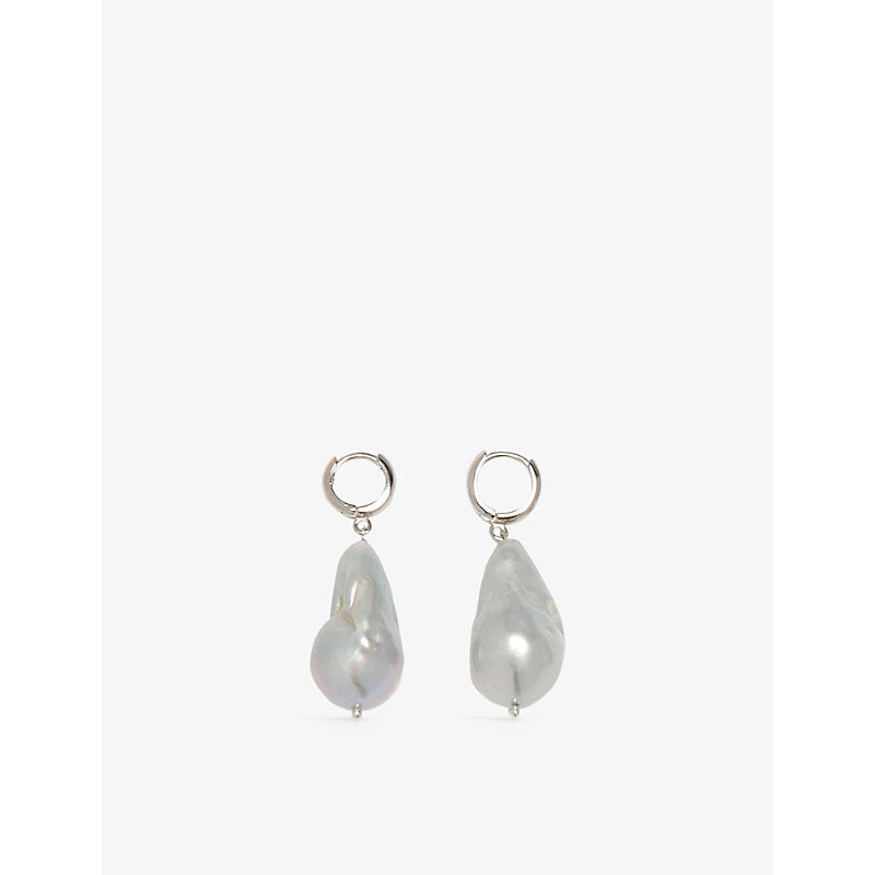 Gohar World Host Baroque freshwater-pearl earrings