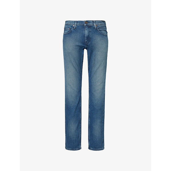 Paige P Federal slim-fit straight-leg stretch-denim jeans