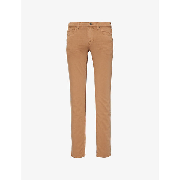 Paige Lennox slim-fit tapered stretch-denim jeans