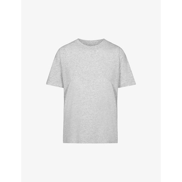 Skims Relaxed-fit short-sleeve stretch-cotton T-shirt