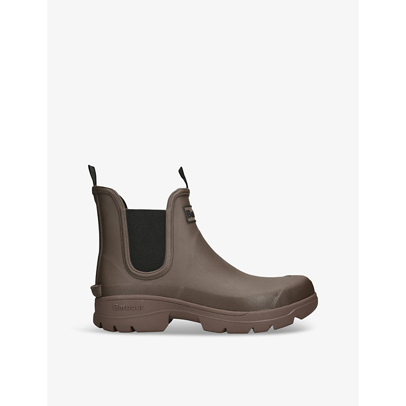 Barbour Nimbus logo-print rubber ankle boots | Barbour