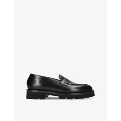 Grenson Lloyd slip-on leather penny loafers