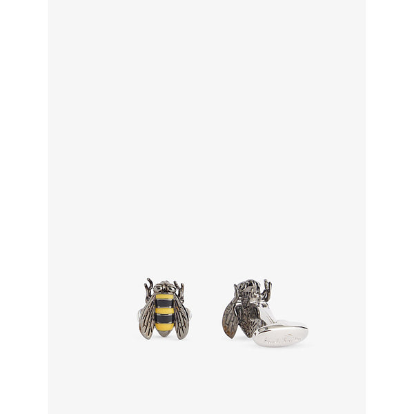 Paul Smith Bee-design metal cufflinks