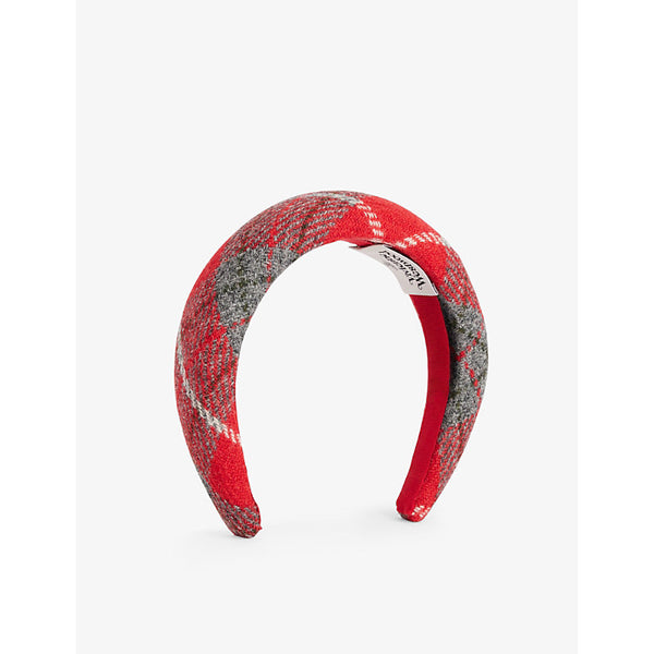 Vivienne Westwood Tartan wool headband