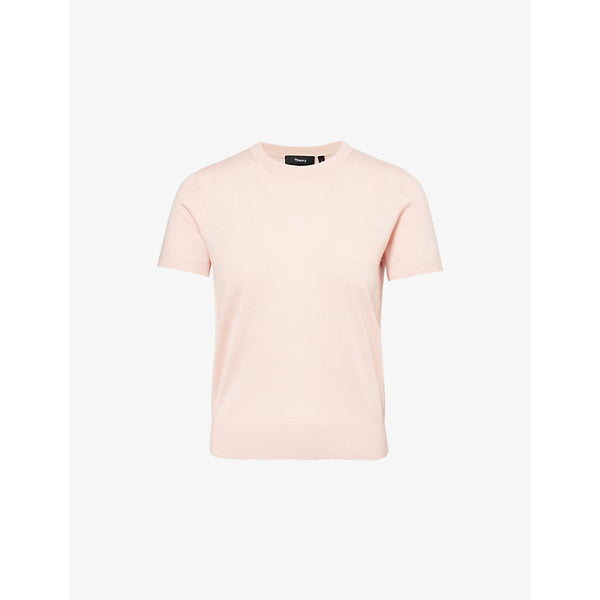 Theory Basic short-sleeves wool T-shirt