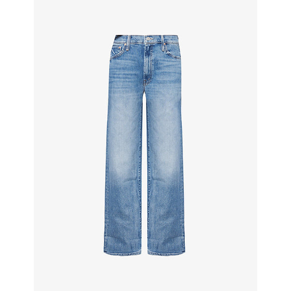 Mother The Dodger Flood Cuff five-pockets stretch-denim jeans