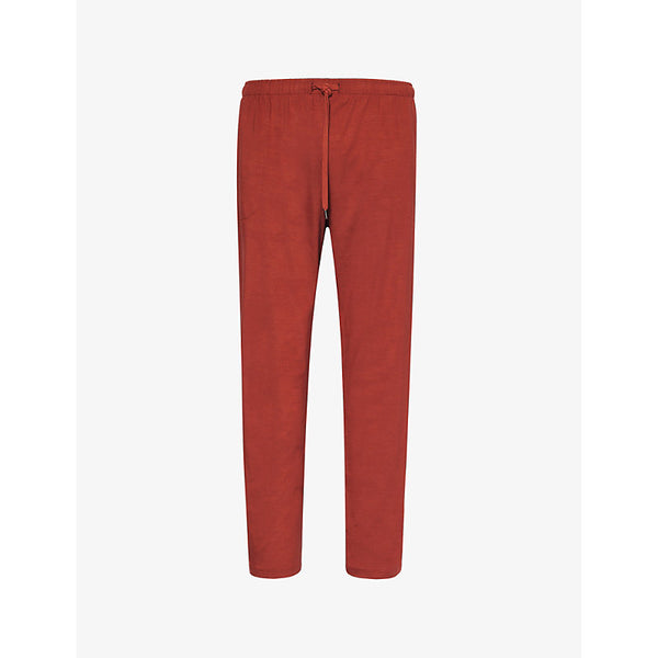 Derek Rose Basel straight-leg relaxed-fit stretch-jersey pyjama trousers