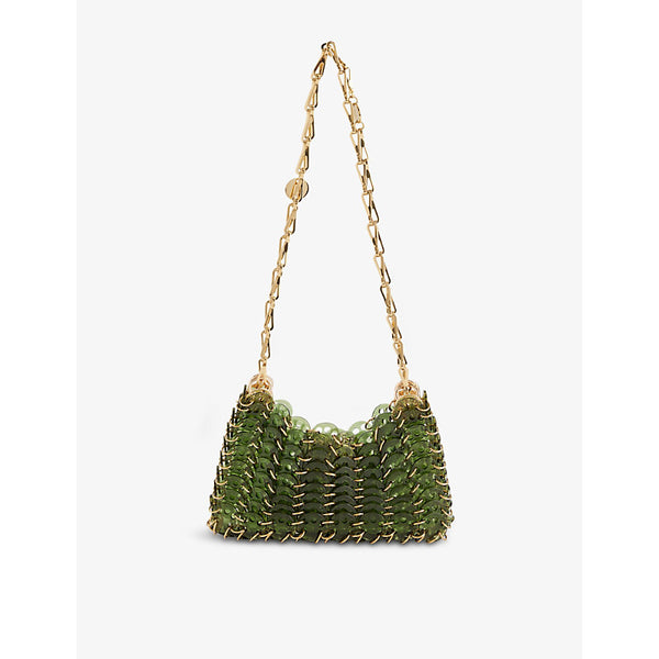 Rabanne 1969 Nano woven shoulder bag