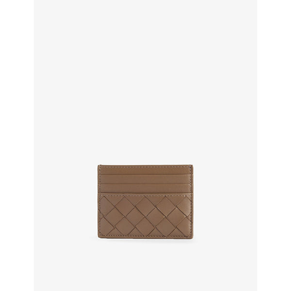 Bottega Veneta Intrecciato leather card holder