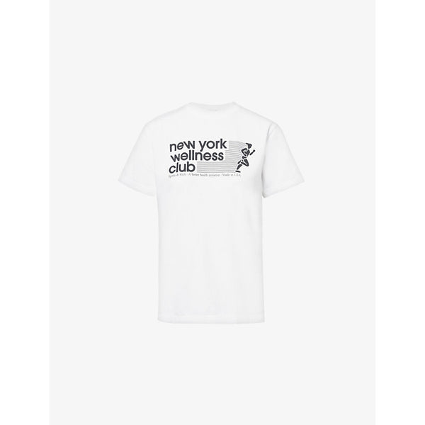 Sporty & Rich Ivy Wellness Club cotton-jersey T-shirt