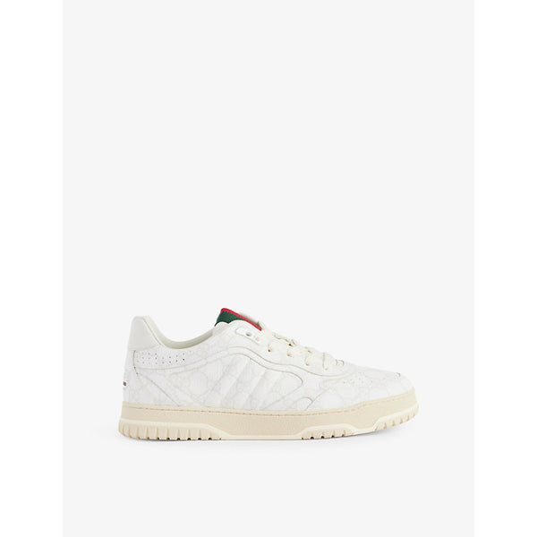 Gucci Re-web Supreme canvas low-top trainers