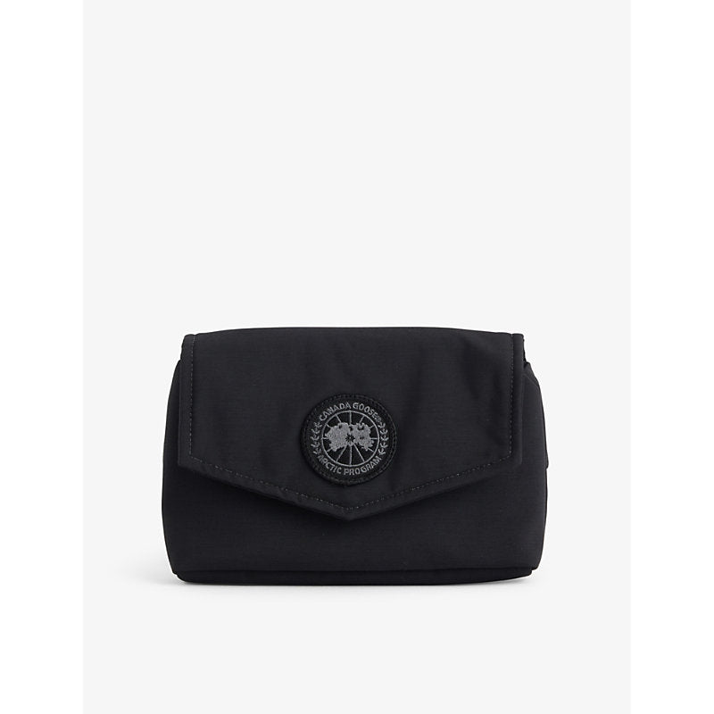 Canada Goose Brand-embroidered mini shell bag | Canada Goose