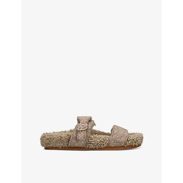 Ancient Greek Sandals Latria double-strap sheepskin sandals | Ancient Greek Sandals