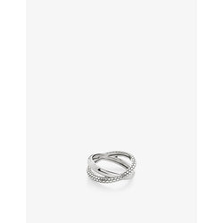 Monica Vinader Heirloom Crossover sterling-silver ring