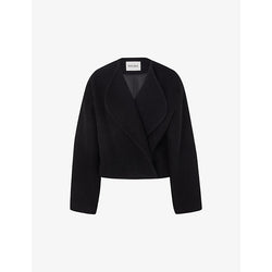 Womens Malina Elia cropped wool jacket