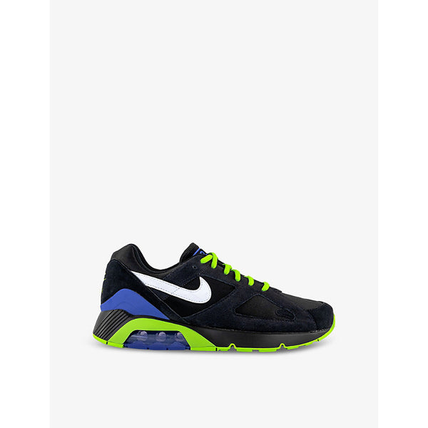 Nike Air 180 QS leather and woven low-top trainers