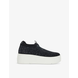 Dune Elements Fly Knit Platform knitted low-top trainers