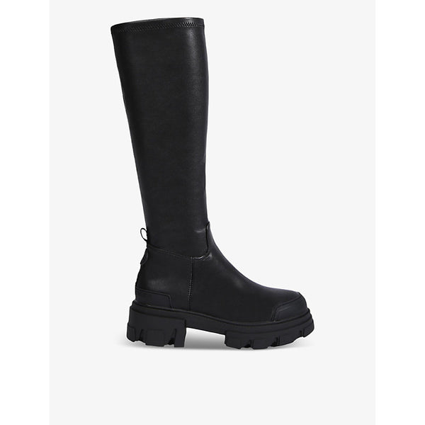 Kg Kurt Geiger Trekker Sock2 knee-high faux-leather boots | Kg Kurt Geiger