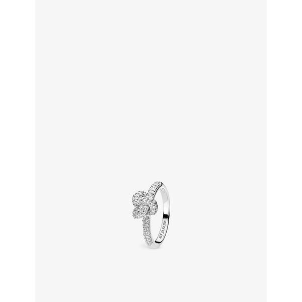 Sif Jakobs Imperia Piccolo sterling-silver and zirconia ring