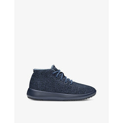 Allbirds Women's Wool Runner Mizzle contrast-sole merino-wool mid-top trainers | Allbirds