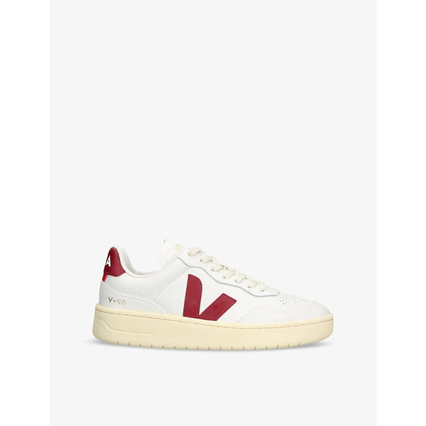 Veja Women's V90 low-top leather trainers